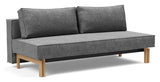 Sly Wood Sofa Bed, Twist Charcoal