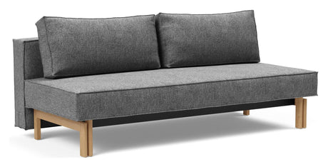 Sly Wood Sofa Bed, Twist Charcoal