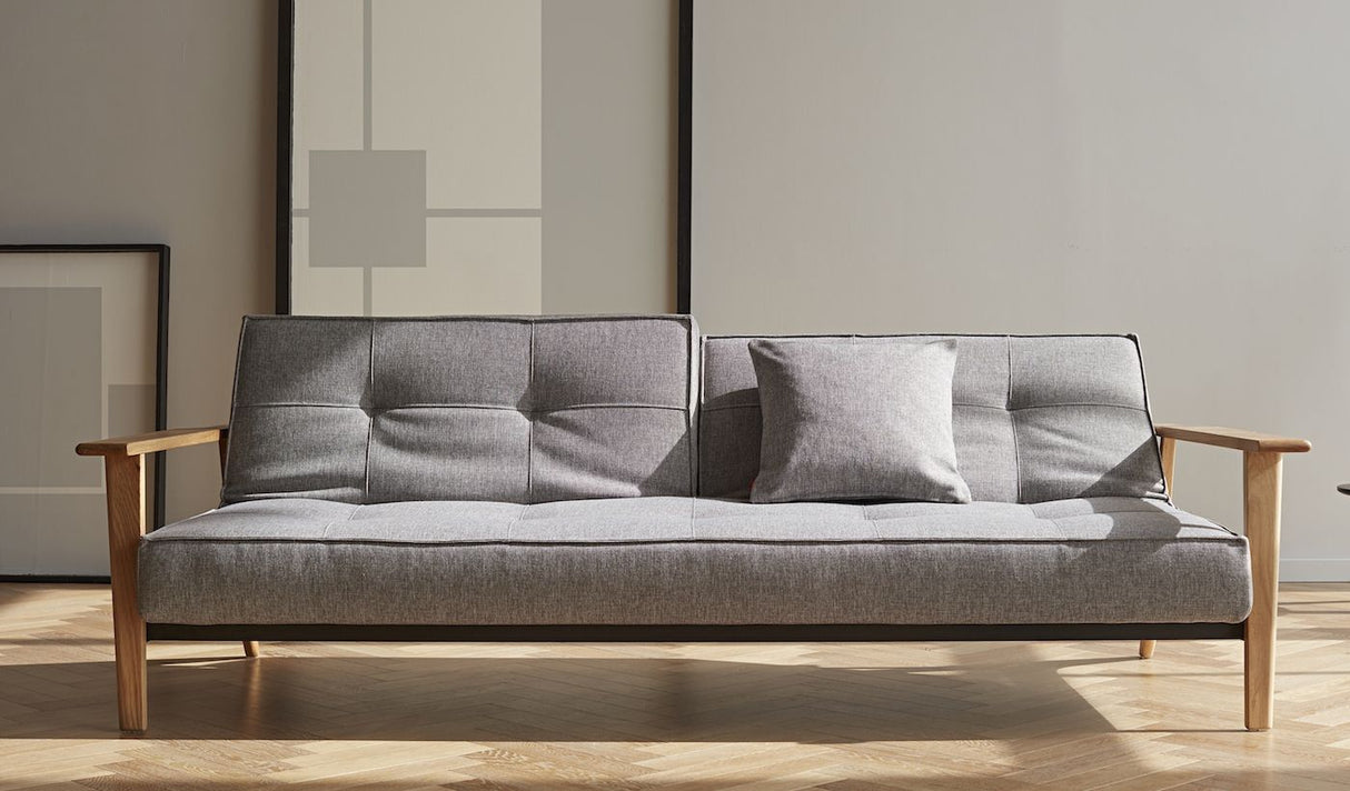 Splitback Frej Sofa Bed, Mixed Dance/Grey