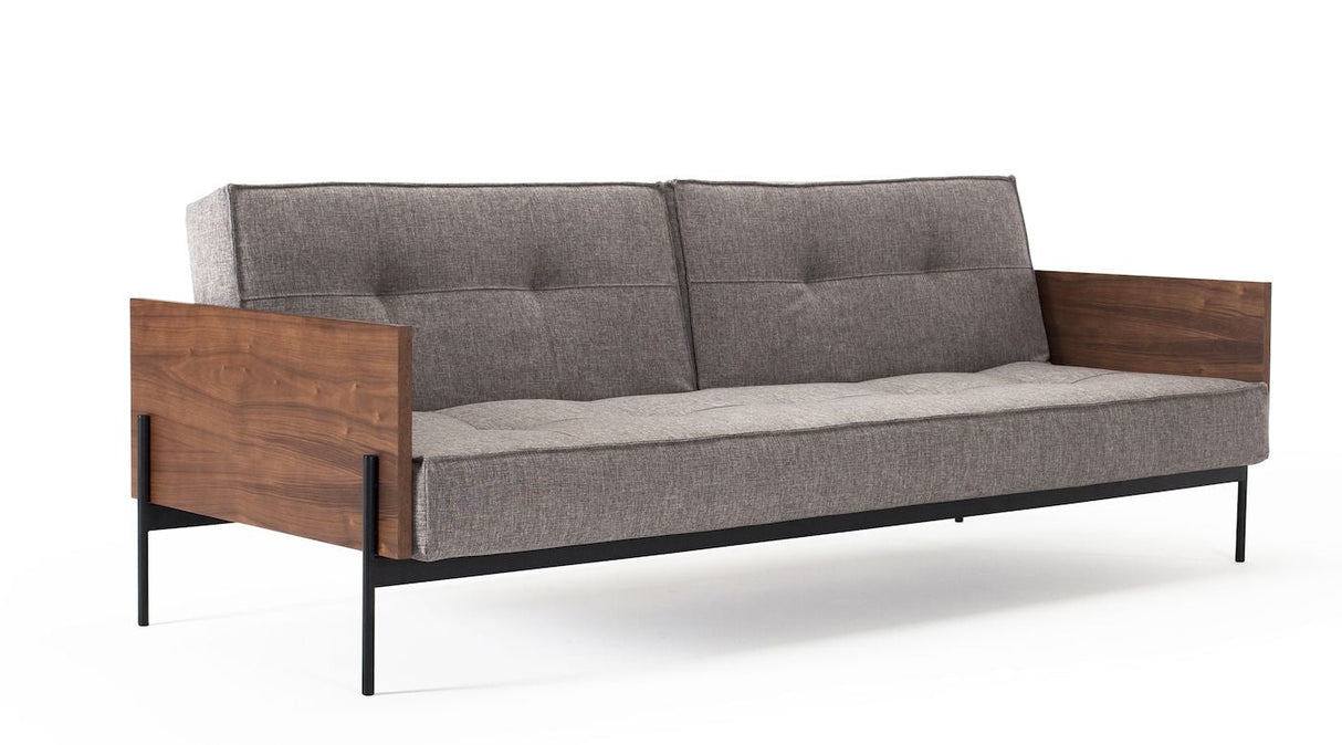 Splitback Lauge Sofa Bed, Mixed Dance/Grey