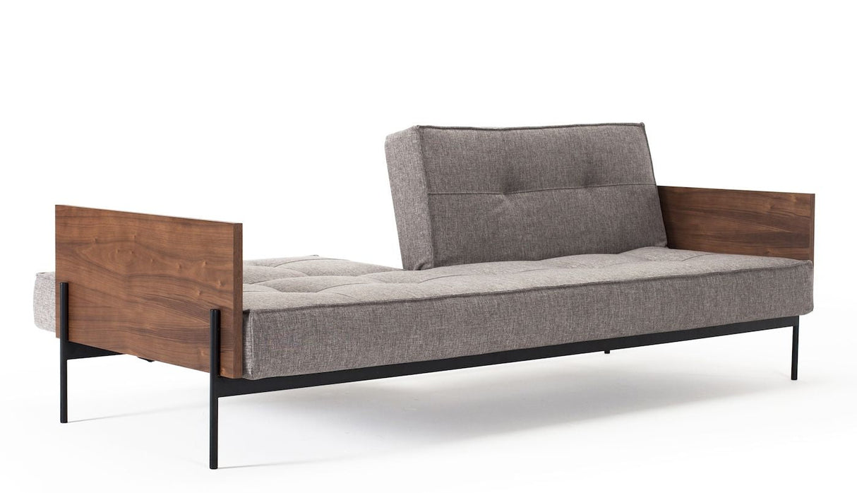 Splitback Lauge Sofa Bed, Mixed Dance/Grey