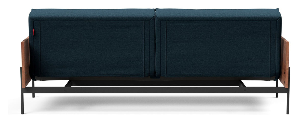 Splitback Lauge Sofa Bed, Argus/Navy Blue