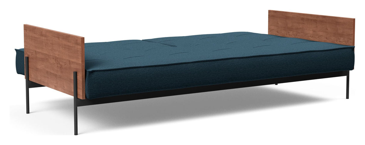 Splitback Lauge Sofa Bed, Argus/Navy Blue