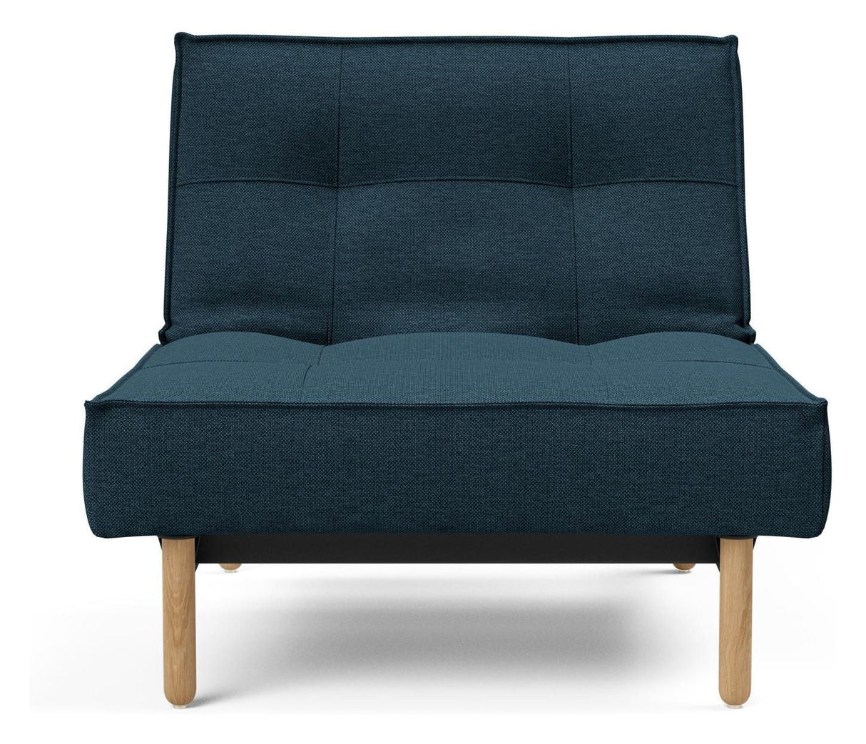 Splitback Stem Lounge Chair, Argus/Navy Blue