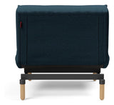 Splitback Stem Lounge Chair, Argus/Navy Blue