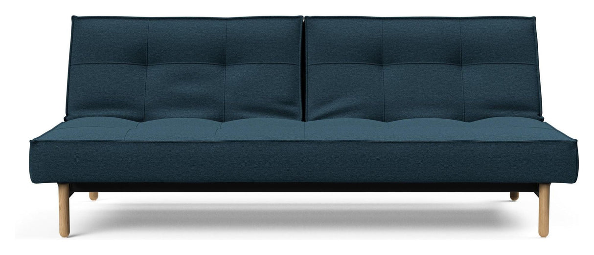 Splitback Stem Sofa Bed, Argus/Navy Blue