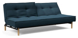 Splitback Stem Sofa Bed, Argus/Navy Blue