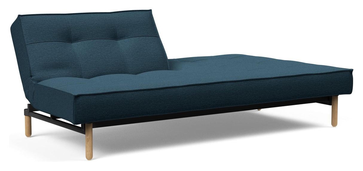 Splitback Stem Sofa Bed, Argus/Navy Blue