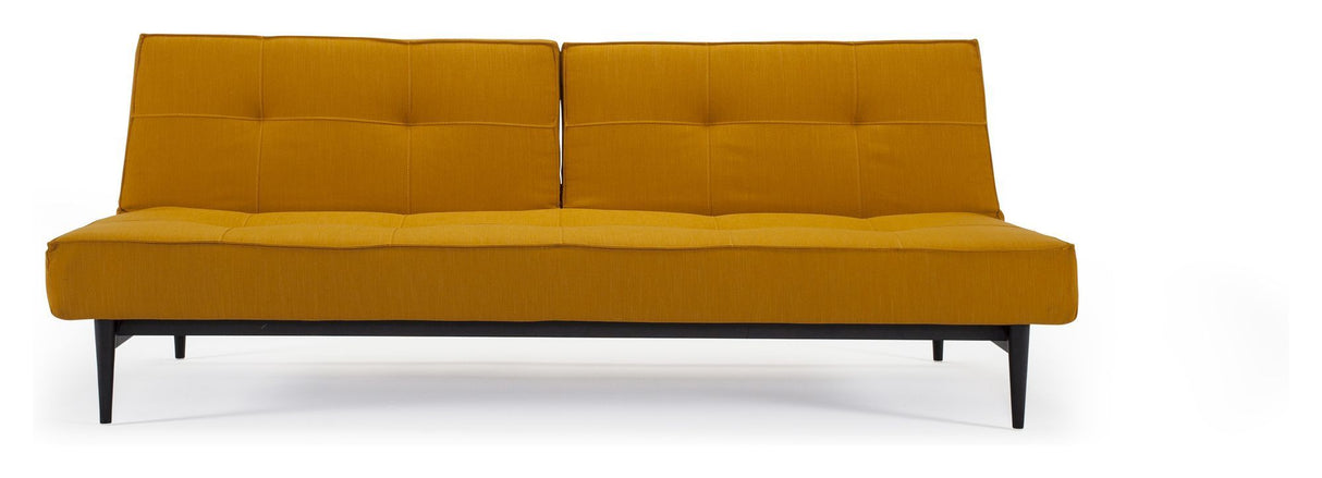 Splitback Styletto Sofa Bed, Curry/Black