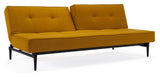 Splitback Styletto Sofa Bed, Curry/Black