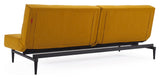 Splitback Styletto Sofa Bed, Curry/Black