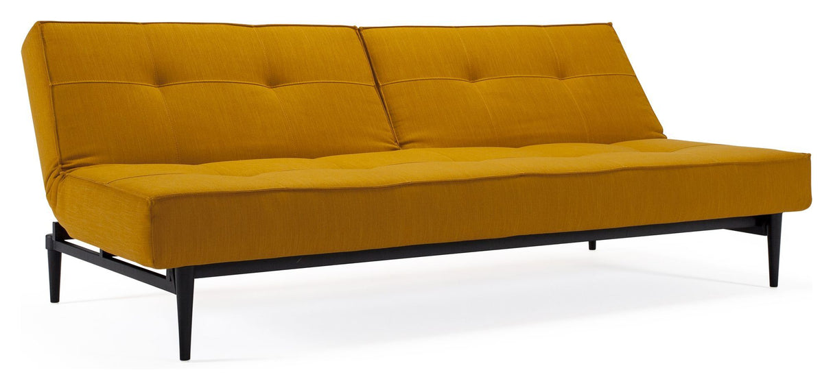 Splitback Styletto Sofa Bed, Curry/Black