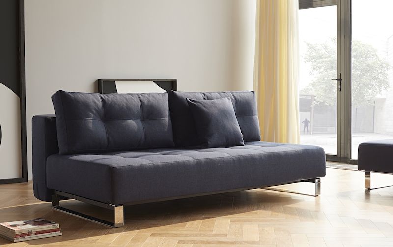 Supremax sofa seng, blandet dans/blå