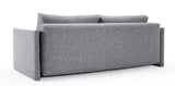 Tripi sofa seng med lagring, vri/granitt