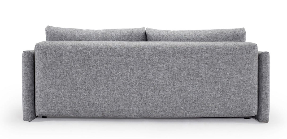 Tripi sofa seng med lagring, vri/granitt