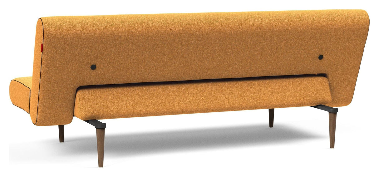 Utfoldelig sovesofa, Bouclé/Ochre 