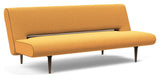 Utfoldelig sovesofa, Bouclé/Ochre 