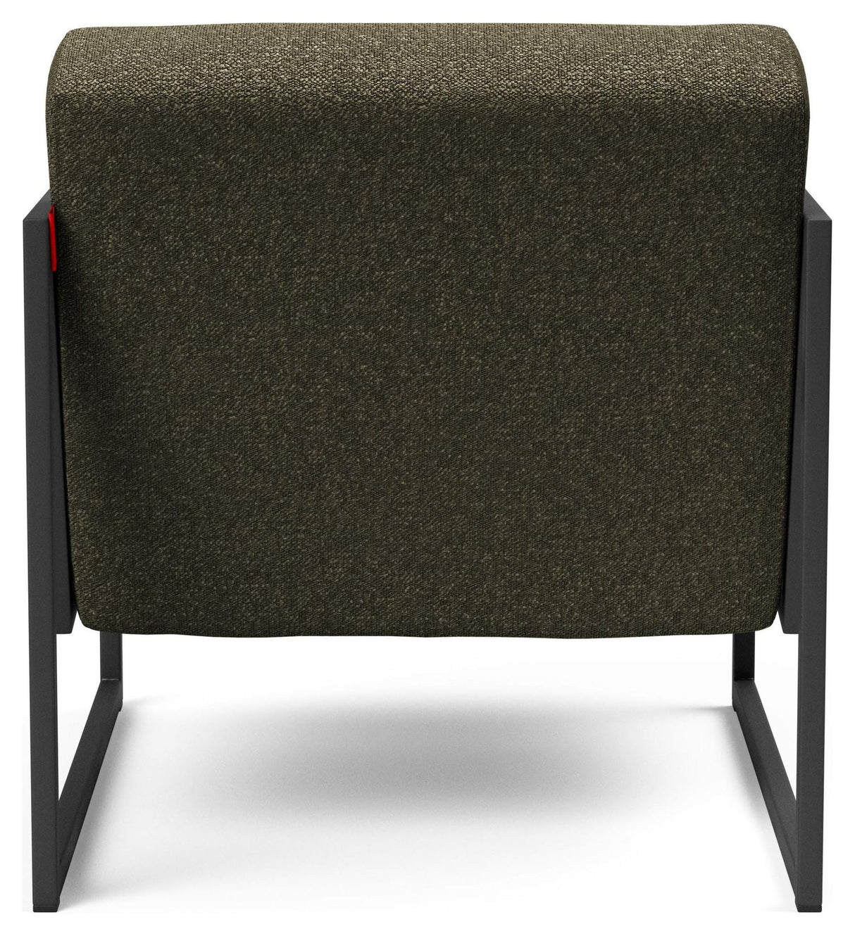 Vikko Lounge Chair med armlener, Bouclé/Forest Green