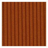 Vikko Lounge -stol med armlener, Corduroy/Burnt Orange