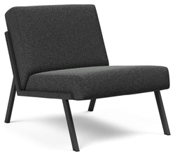 Vikko Lounge Chair, Bouclé/Charcoal 