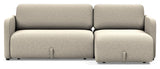 Vogan Sovesofa med sjeselong, Bouclé/Beige 