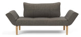 Zeal Bow Daybed, Flashtex, Dark Grey