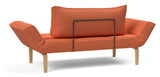 Zeal Bow Daybed, Argus/Rust