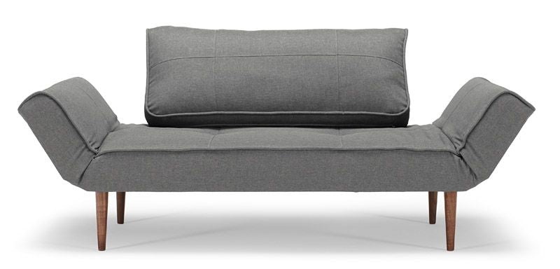 Zeal Styletto Sofa Bed, FlashTex, Dark Grey