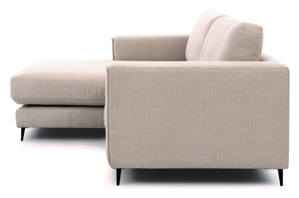 Bernadotte Sofa m. bred sjeselong XL høyre, Beige 