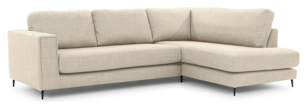 Bernadotte Sofa w. Chaise Longue 3-seters åpen høyre, beige