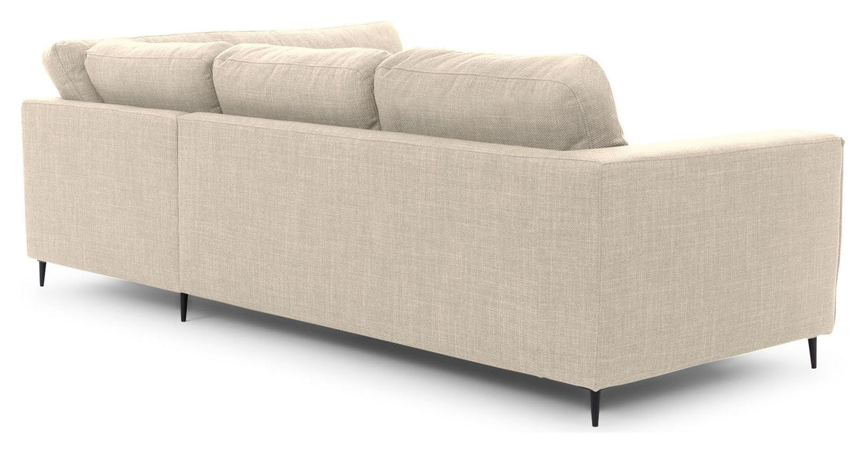 Bernadotte Sofa w. Chaise Longue 3-seters åpen høyre, beige