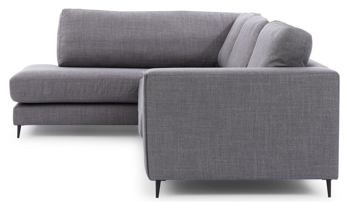 Bernadotte Sofa w. Chaise Longue 3-seters åpen venstre, Antracite