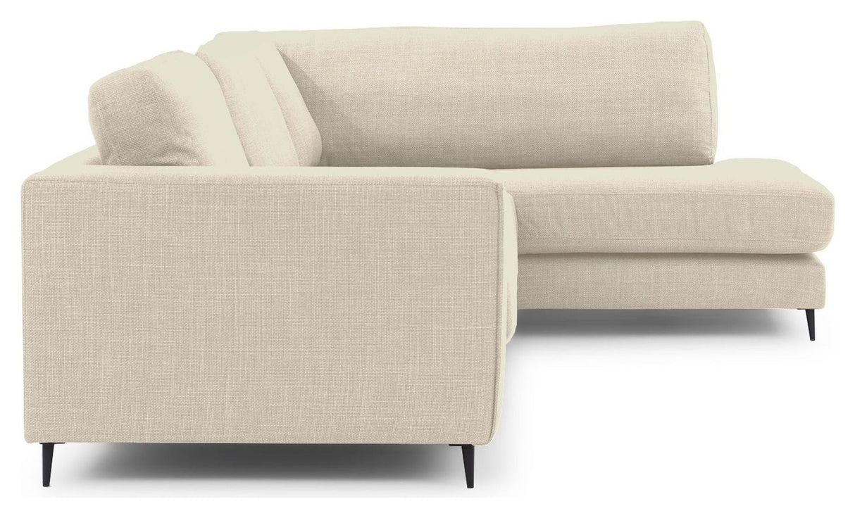 Bernadotte Sofa m. sjeselong 3,5-seter. åpen til høyre, Beige 