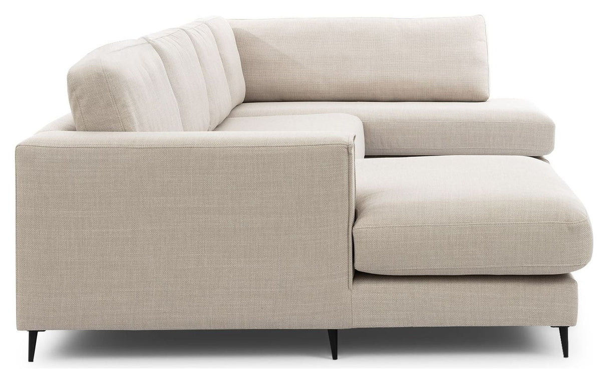 Bernadotte U-sofa, åpen ende høyre, Beige 