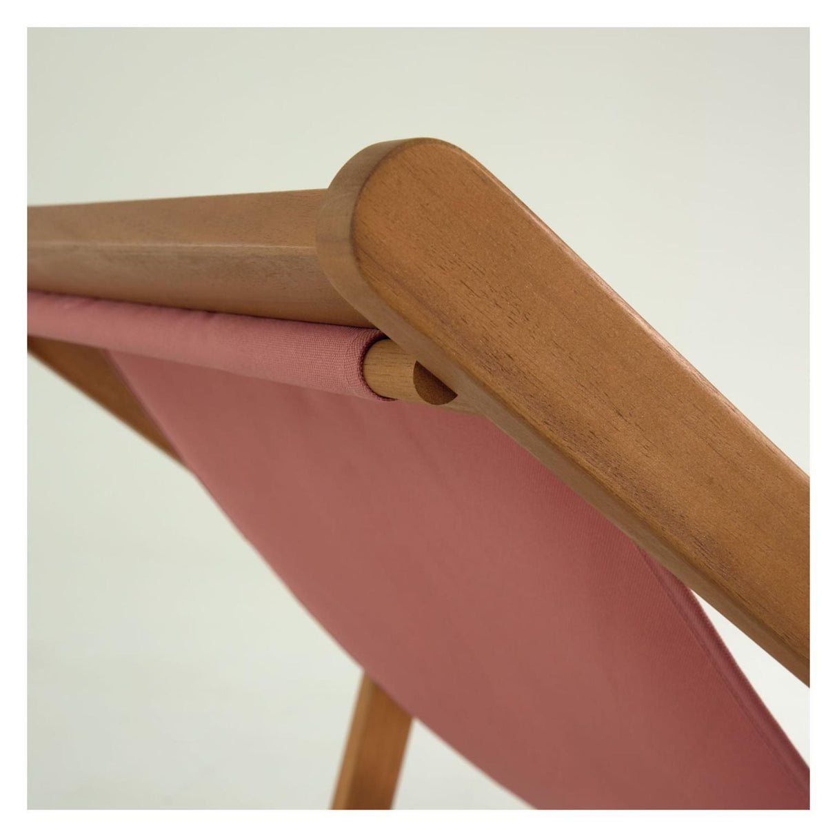 Adredna Deck Chair, Acacia/Brown Oxide