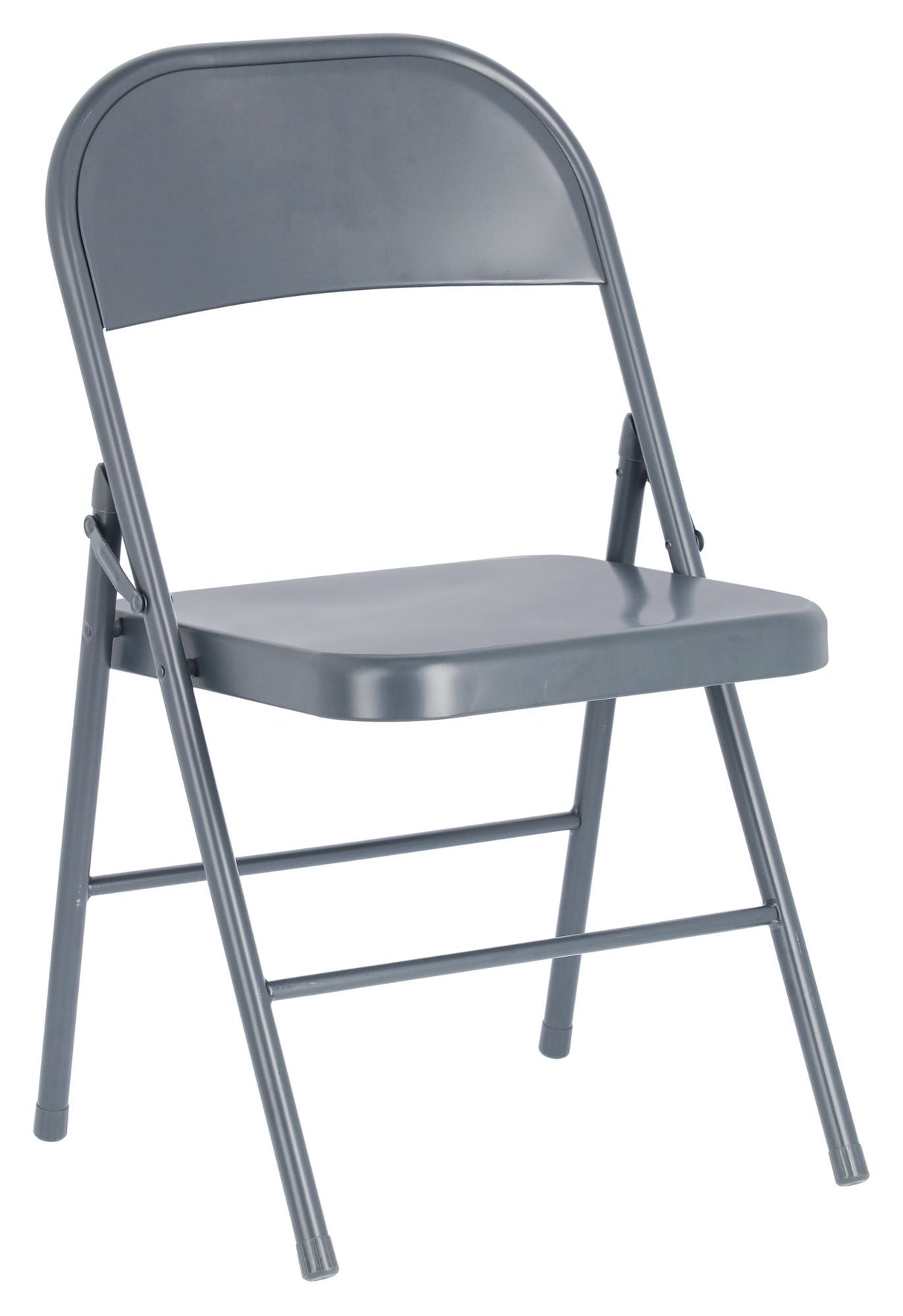 Aidana Folding Chair, Dark Grey Metal