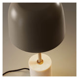 Alish bordlampe med marmor beige