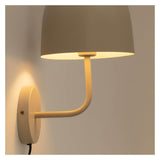 Alish vegglampe beige