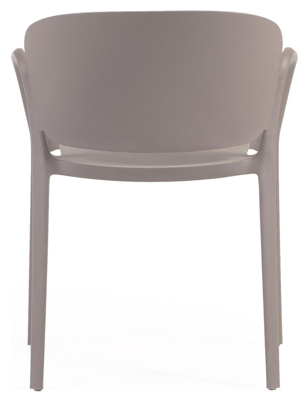 Ania Garden Chair Plastic, Brown