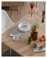 Arya Dining Table 200x100 Black/Nature