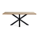 Arya Dining Table 200x100 Black/Nature