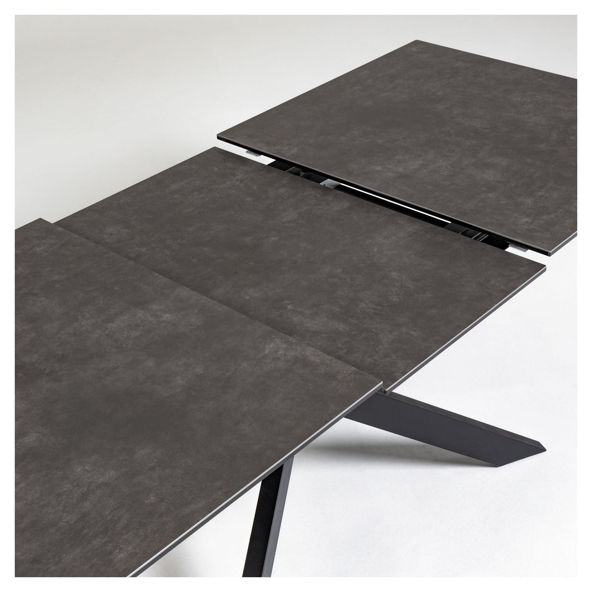 Atminda Dining Table 160/210x90, Dark Grey