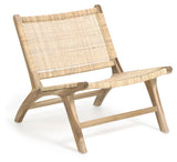 Kave Home Beida Lounge Chair - Solid Teak