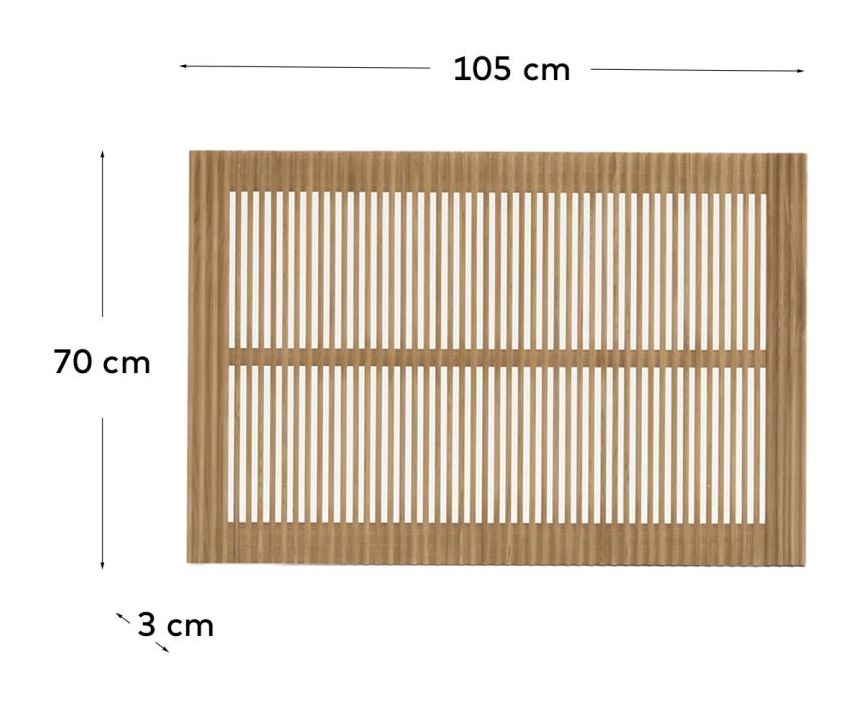 Beyla Botboard for 90 cm seng - aske