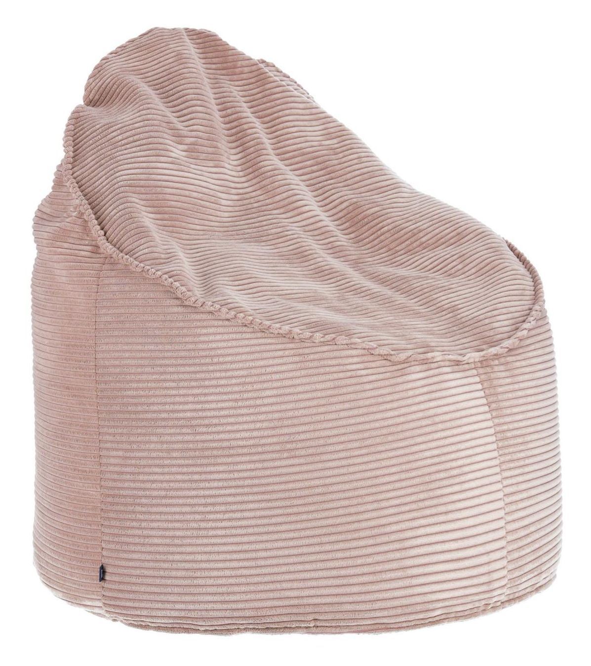 Bimba Beanbag -stol, rosa fløyel