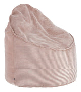 Bimba Beanbag -stol, rosa fløyel