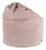 Bimba Beanbag -stol, rosa fløyel