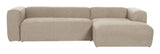 Blokk 3-seters sofa w. Right Chaise Longue - Beige