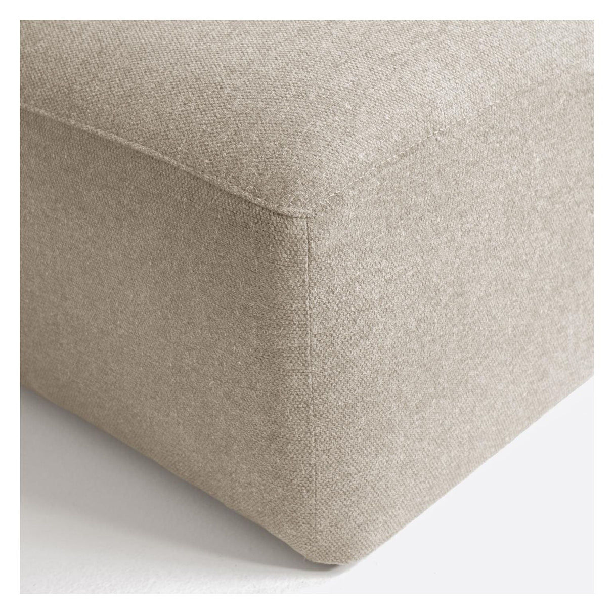 Blokk 3 -seters sofa med venstre sjeselong - beige