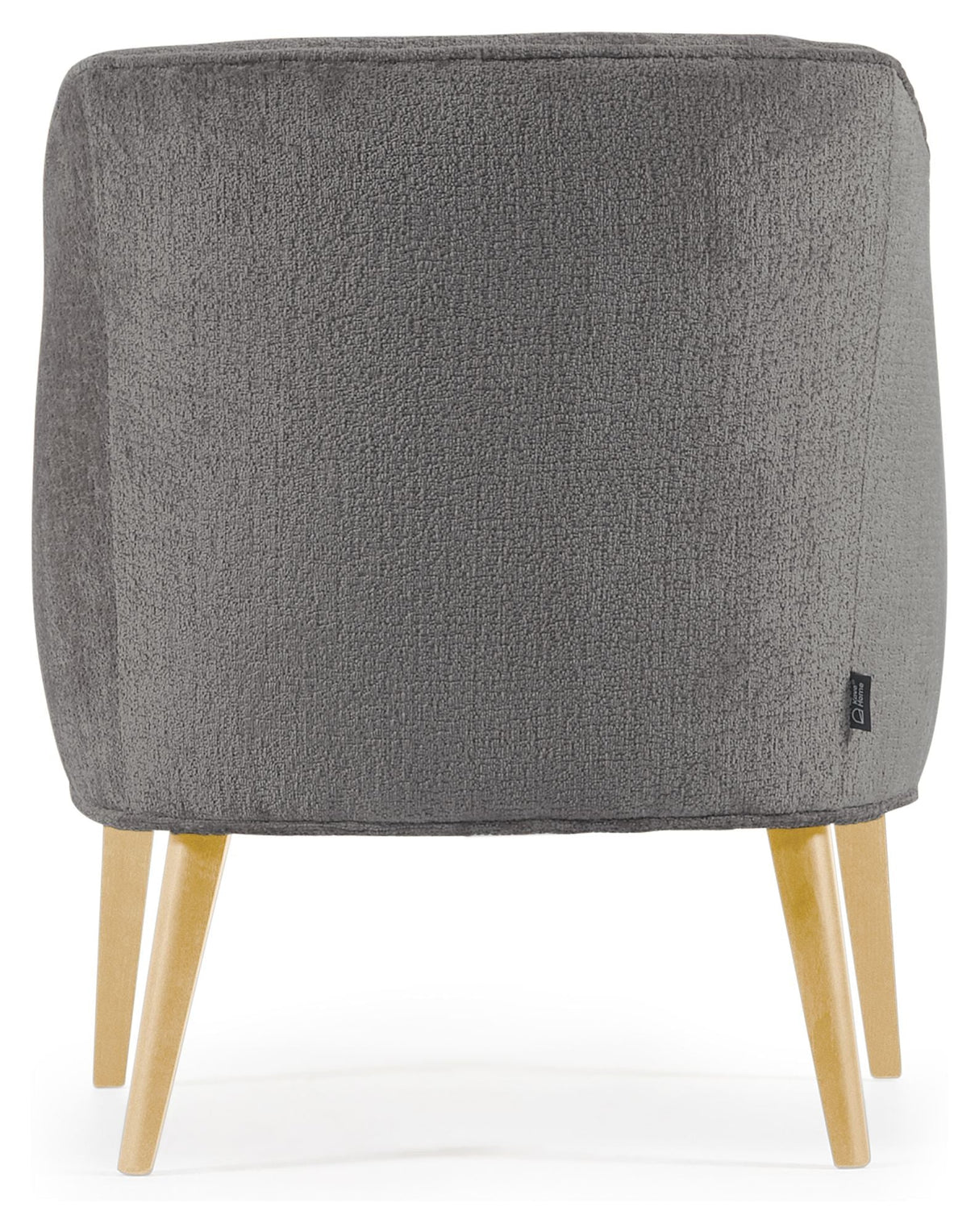 BULLY LOUNGE -stol, Gray Chenille/treben